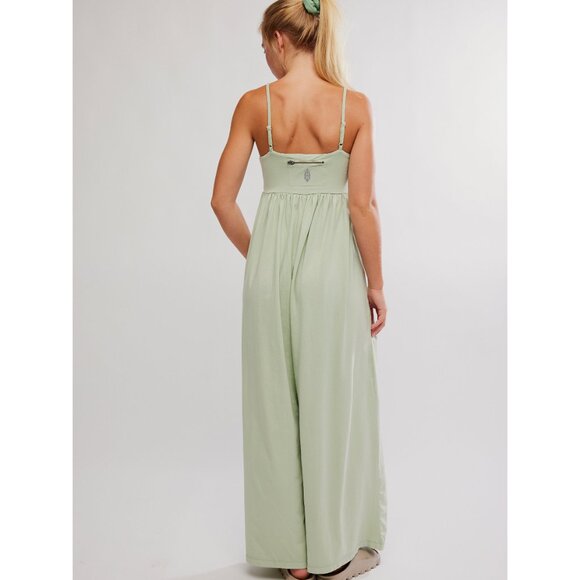 FP MOVEMENT Hot Shot Strappy Onesie / Green Tea - Picture 7 of 10